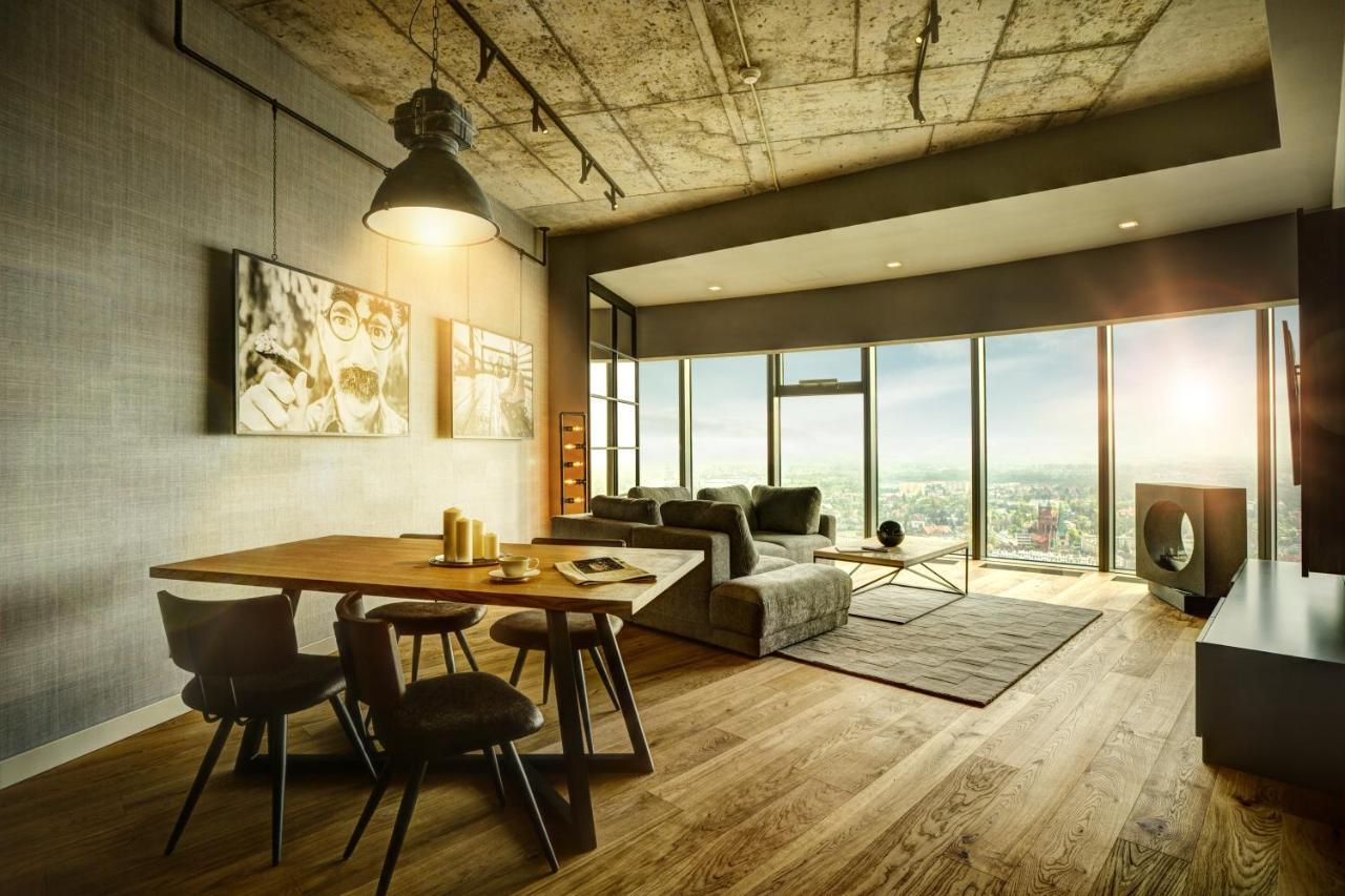 Apartamenty Sky Tower Breslávia Exterior foto
