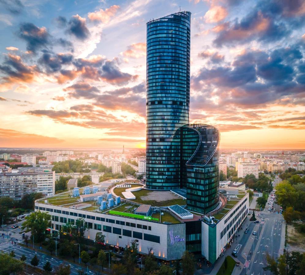 Apartamenty Sky Tower Breslávia Exterior foto