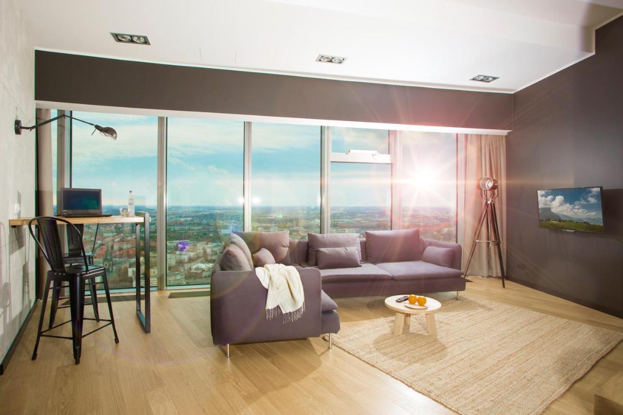Apartamenty Sky Tower Breslávia Exterior foto