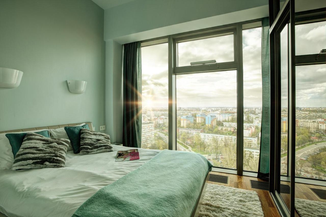 Apartamenty Sky Tower Breslávia Exterior foto