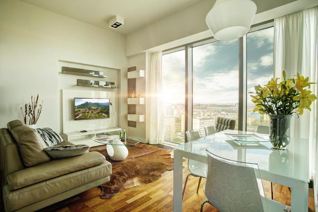 Apartamenty Sky Tower Breslávia Exterior foto