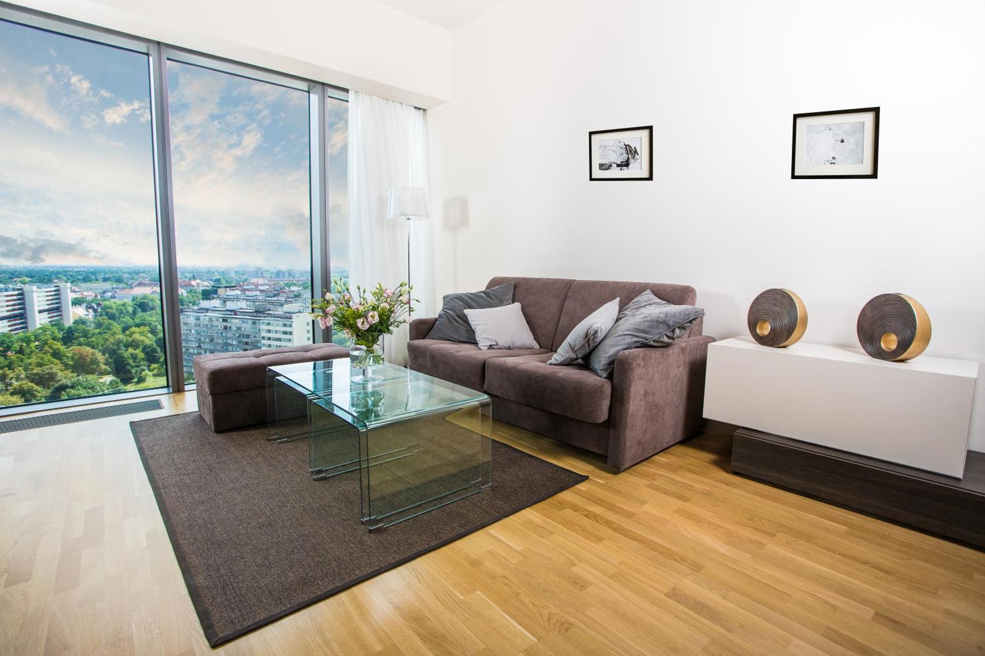 Apartamenty Sky Tower Breslávia Exterior foto